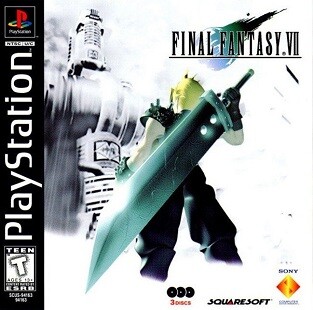 FFVII American Box art