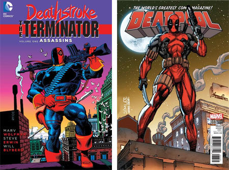 Deadpool and Deathstroke