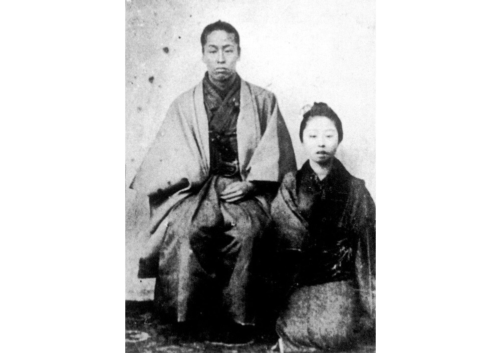 Kirino Toshiaki and his lover Murata Sato