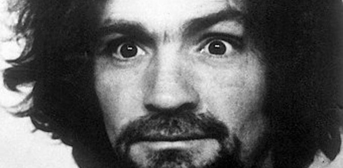 Charles Manson arrest photo