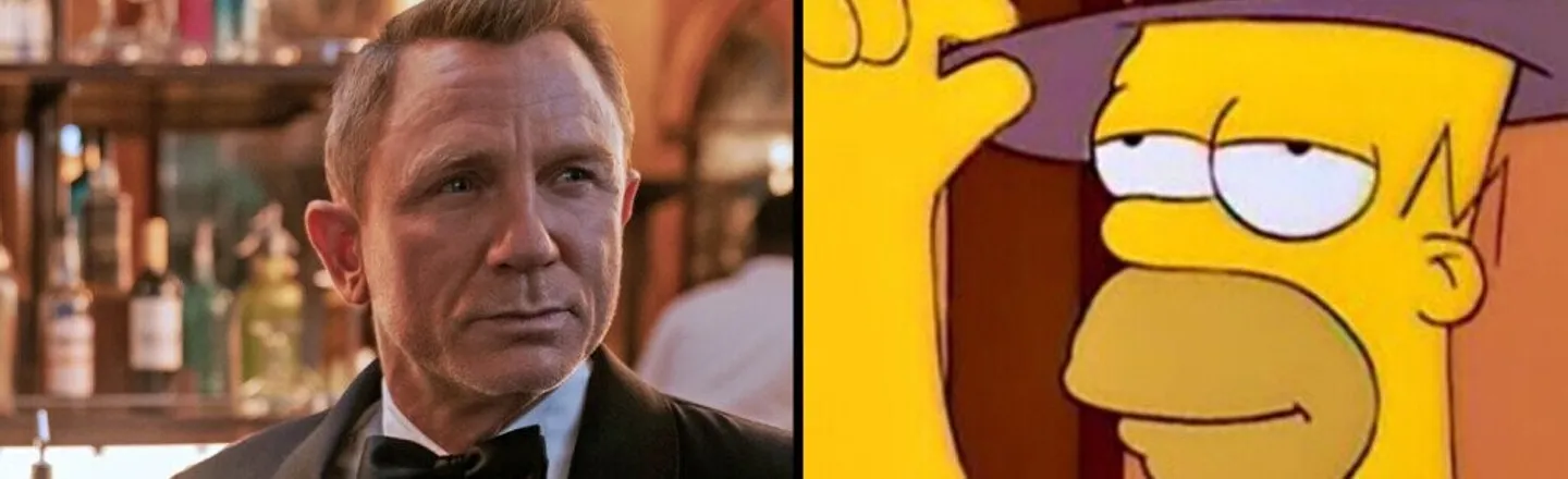 James Bond and The Simpsons Aren't Actually That Different After All