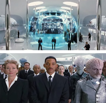 Men in Black 3 funeral scene