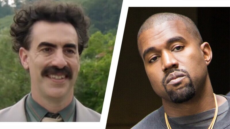 Sacha Baron Cohen Made a Spot-on Kanye Joke at the Kennedy Center Honors