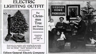 Thomas Edison Invented Christmas Lights as a Publicity Stunt