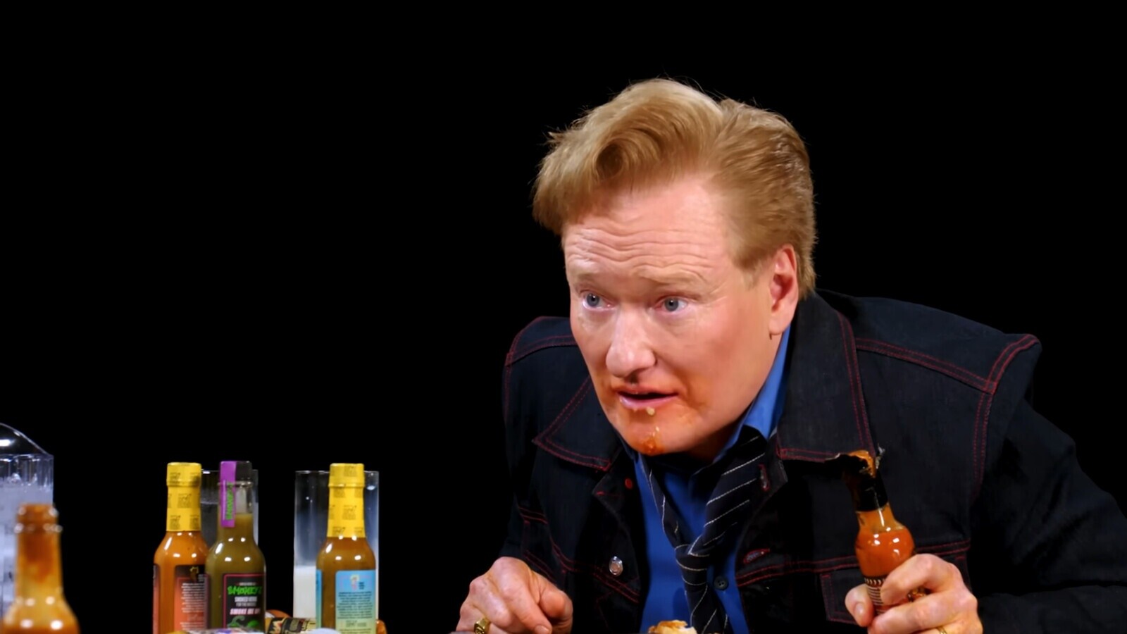 Conan O'Brien Says That 'Hot Ones' Made Him Realize Late-Night Is Doomed