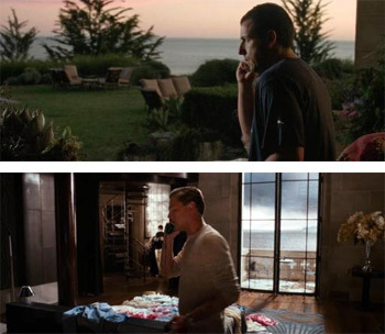 Adam Sandler and Leo DiCaprio