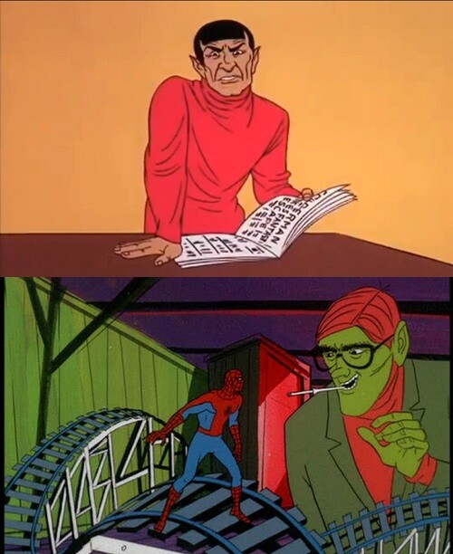 Mysterio Spider-Man - Spidey's Bonkers '60s Cartoon All The Spider-Man Memes Came From