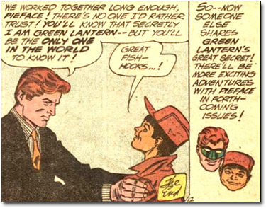 WE MOKEO TDGETHER LOG ENOUGH, So--NOW PLEFACE! THERE'S NOE Zo RATHEE SOMECWE TRUST/ OU'LL KOOW THAT SERErLy ELSE AN GREEN LANTERN-- aT YOU'LL SHAEES B