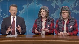 Seth Meyers’ Favorite Part of ‘SNL50’ Was Watching Lorne Michaels Laugh at His Own Roast