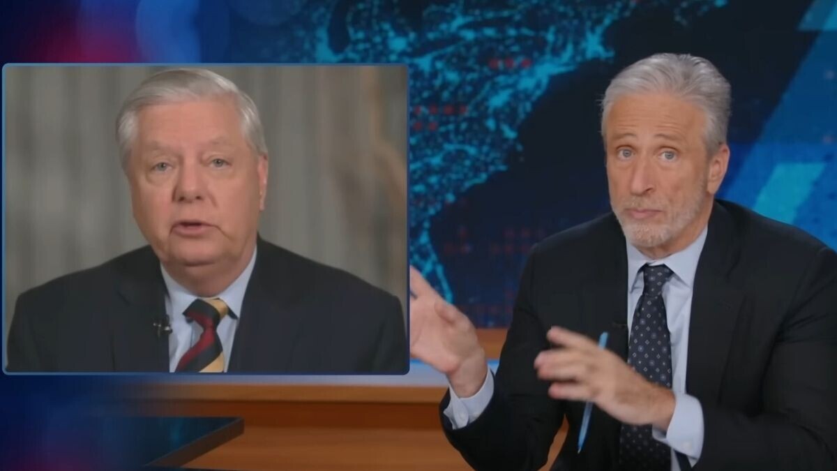 ‘The Daily Show’ Walks Back All Their Gay Jokes about Lindsey Graham