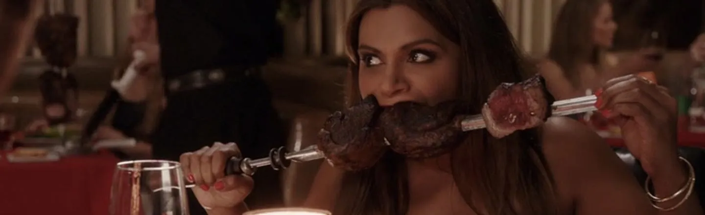 Why Do Sitcoms Think It's Hilarious When Women Eat?