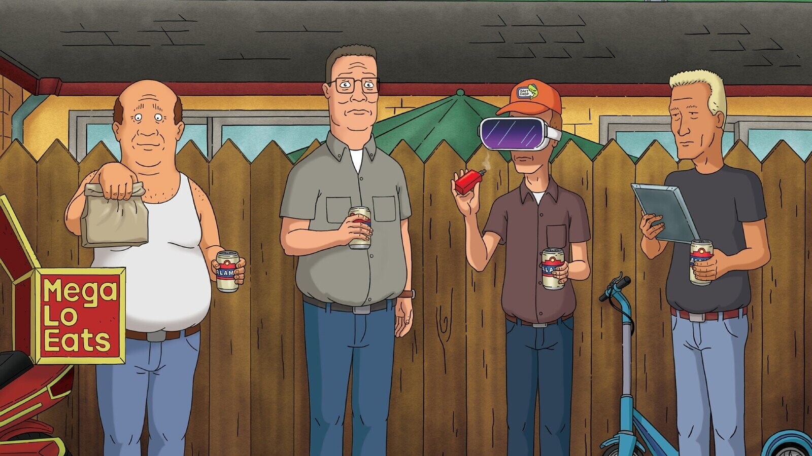 ‘King of the Hill’ Fans Can’t Stand Seeing Dale Gribble With A Vape and VR Goggles on the New Poster
