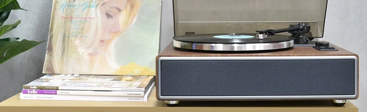 This Turntable Has a Bluetooth Speaker Too. It's on Sale This 4th of July