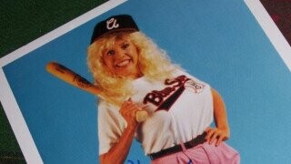 Meet Morganna, Arrested 16 Times For Kissing Baseball Players