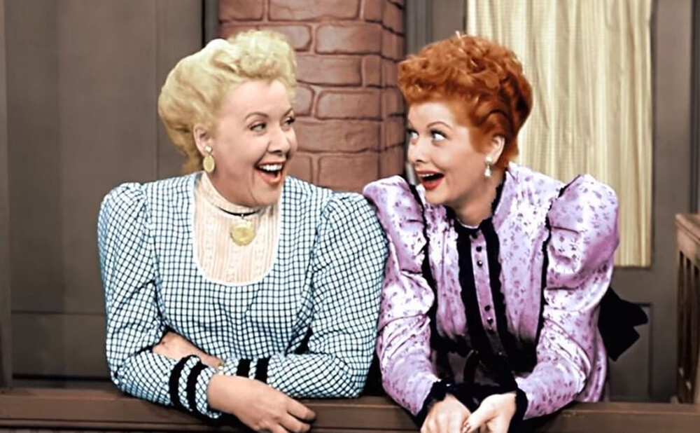I Love Lucy colorized