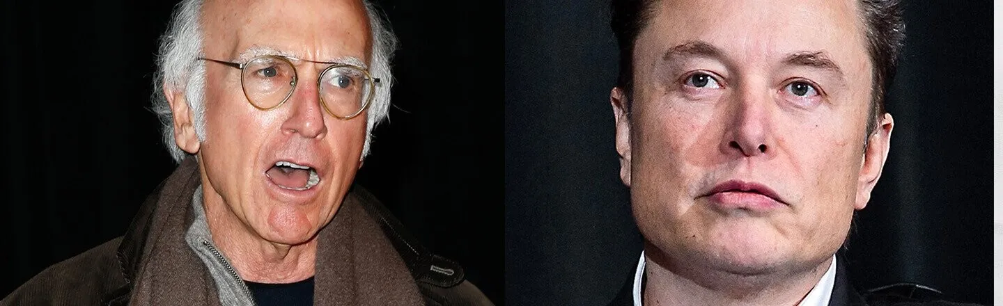 Larry David Lit Up Elon Musk's BS Politics At A Wedding in a Real-Life ‘Curb’ Scene