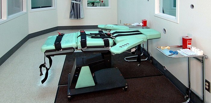 Lethal injection room