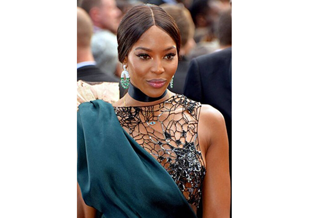 Naomi Campbell au festival de Cannes