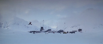 Antarctic research station