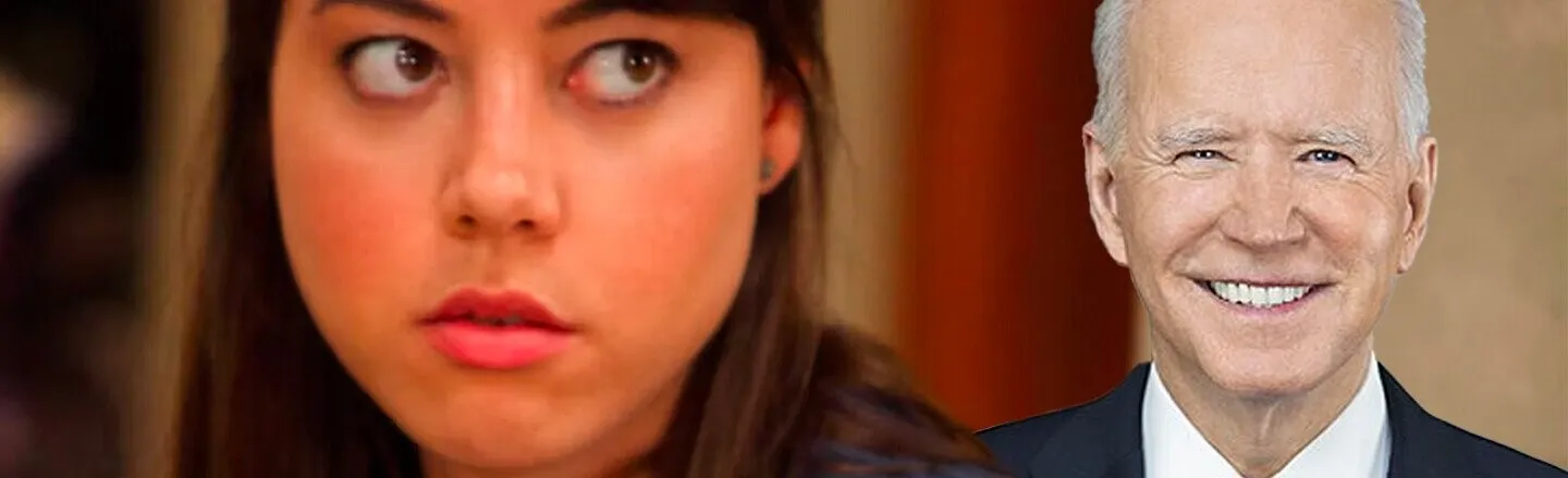 High Schooler Aubrey Plaza Cussed Out Joe Biden