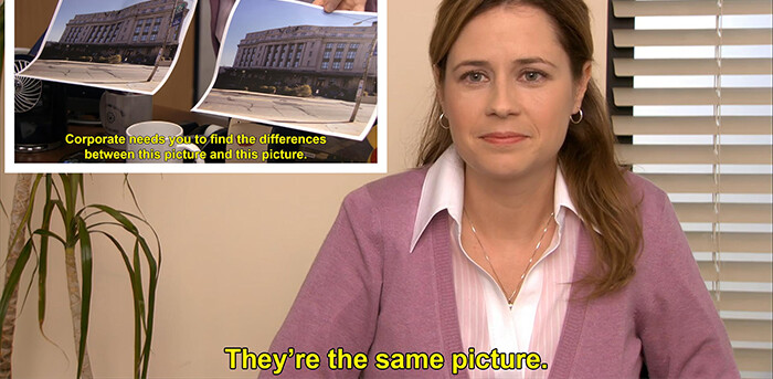 They're the same picture