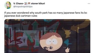Japanese ‘South Park’ Slaps Because Cartman’s Japanese Voice Actress Is An Absolute Maniac
