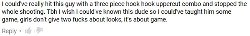 I couldve really hit this guy with a three piece hook hook uppercut combo and stopped the whole shooting. Tbh I wish I could've known this dude sO I c