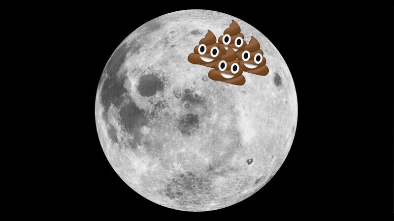Time To Talk About The Poop On The Moon