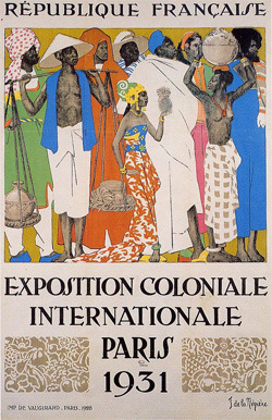 REPUBLIQUE FRANCAISE EXPOSITION COLONIALE INTERNATIONALE PARIS 1931 aulanii br VLGIRAD.9S.NG 