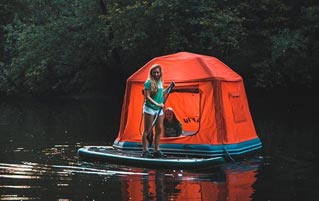 Like Dying? Then This Floating Tent Is For You.