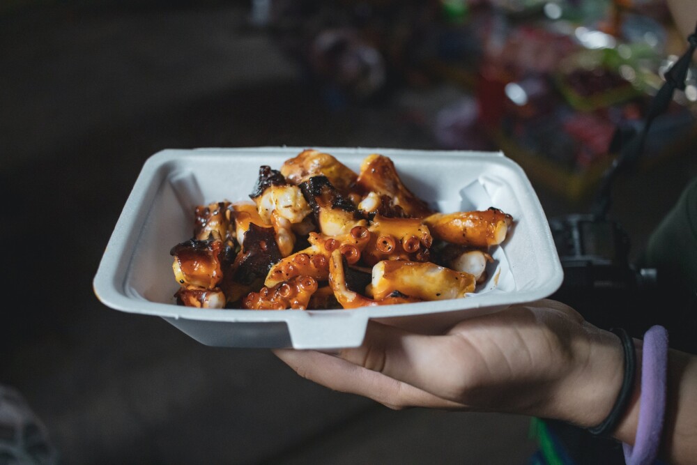 Plate of calamari