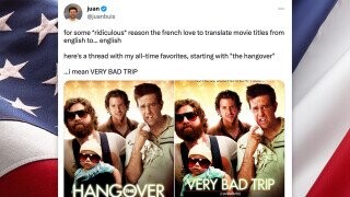 The French Keep Translating American Movie Posters From English to Dumber English