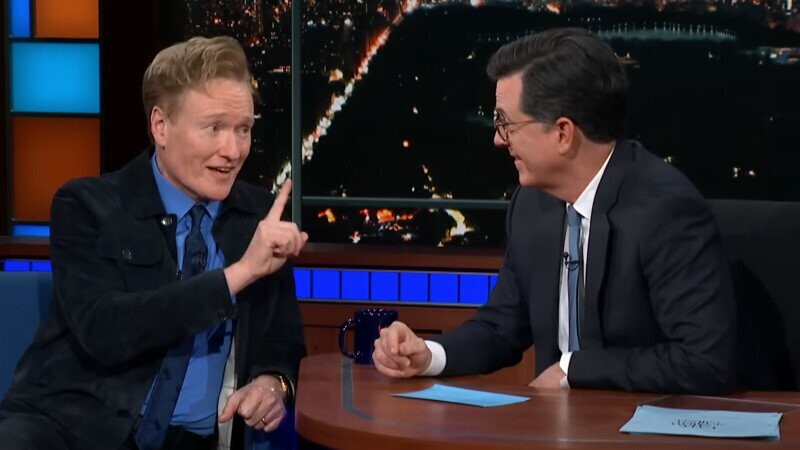 Conan O’Brien Finally Comments on Stephen Colbert’s Firing
