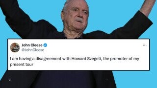 John Cleese Airs Dirty Laundry With His Tour Promoter on Twitter Over Box-Office Figures