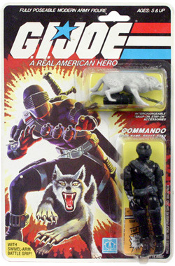 FLLIY POSEARLE MDOFN ARrY FCURE 53 1 GIOEF A REAL. AMERICAN HERO OOMMANDO WITH S ARS BATTLE COIP