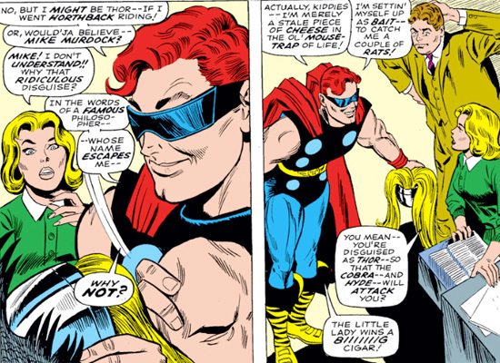 "Mike" Murdock takes off his Thor disguise