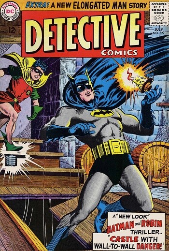 1964 Detective Comics cover featuring Batman and Robin.