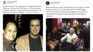 Adam Sandler, Judd Apatow and Others Pay Tribute to Improv Founder "Who Discovered Everyone You Love"