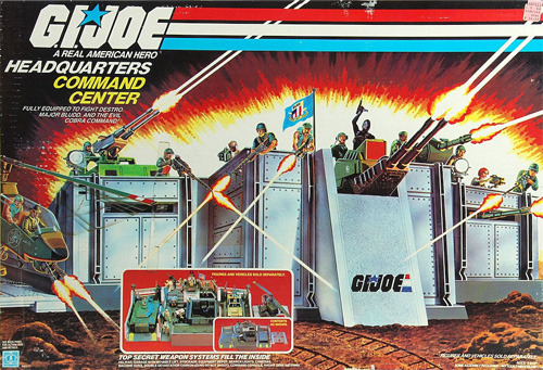 GEOE REAL AMERICAN HERO HEADQUARTERS COMMAND CENTER 00OEO nAistea GHOE