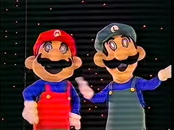 Mario and Luigi costumes