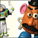 Winning a fight against the toys from 'Toy Story'