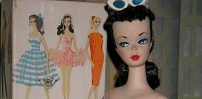 1965 Slumber Party Barbie came with scales set to 110lbs and a diet book  telling her not to eat