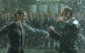 Neo vs. Agent Smith