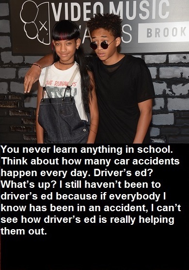 VIDEO MUSIC S BROOK HE RUALys You never learn anything in school. Think about how many car accidents happen every day. Driver's ed? What's up? I still