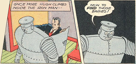 ONCE MORE HIUGH CLIMBS ow TO INSIDE THE IRON MAN- FIND THOSE BABIES/ 