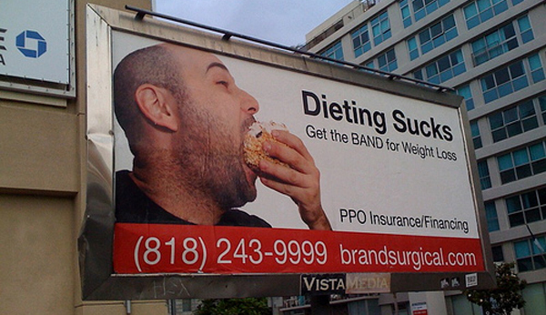Dieting Sucks Get the BAND for Weight Loss PPO Insurancelfinancing 818) 243-g999 brandsurgical.com VISTAMEDIA VISTAMMEDIA 