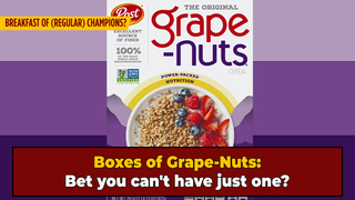 BREAKING: People Are Apparently Eating Absurd Amounts of 'Grape-Nuts' Cereal
