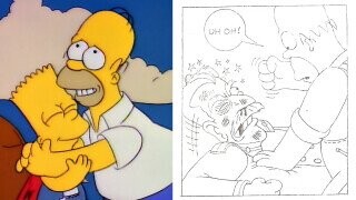 A Controversial ‘Simpsons’ Deleted Scene Was Turned into a Comic Book Decades Later