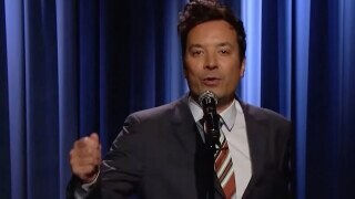Jimmy Fallon Looks Absolutely Miserable As He Sings A Terrible COVID Song