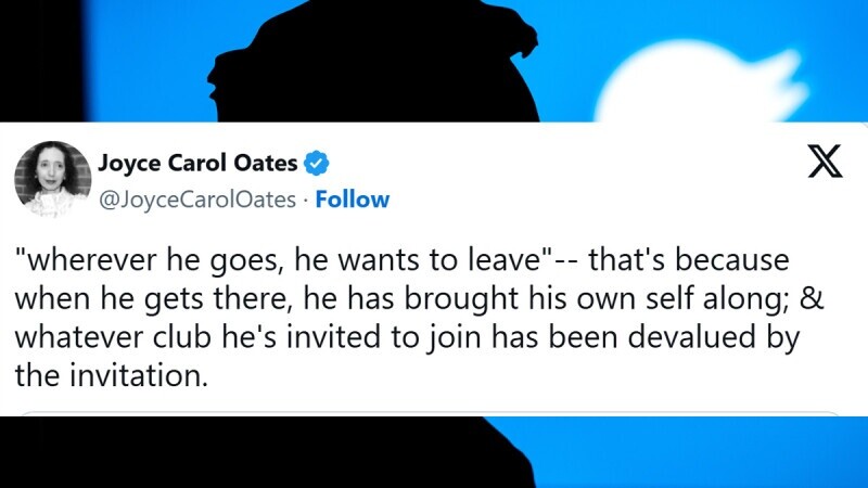 Joyce Carol Oates Emerges as the All-Time Greatest Roaster of Elon Musk